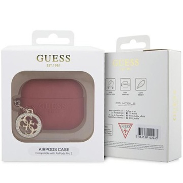 GUESS ETUI DO AIRPODS PRO 2 GUAP23DSLGHDF FUKSJA S
