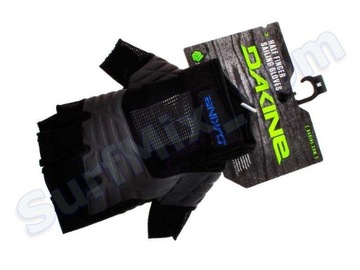 Dakine Парусные перчатки с половиной пальца, черные, XL