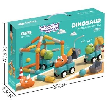 МАГНИТНЫЕ БЛОКИ ДИНОЗАВРЫ СТРОИТЕЛЬНЫЕ ТВОРЧЕСКИЕ ОБРАЗОВАТЕЛЬНЫЕ ВУПИ