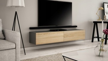 ПОДВЕСНОЙ ШКАФ ПОД ТЕЛЕВИЗОР 180 СМ МАТОВЫЙ, РАЗНЫЕ ЦВЕТА!