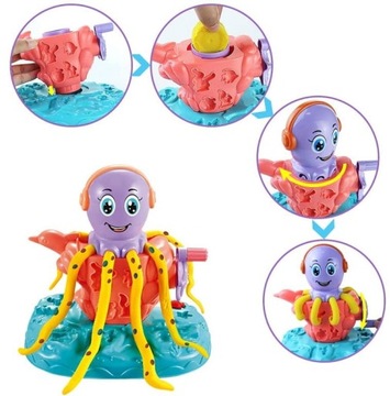 ИГРОВОЙ НАБОР «Осьминог» из пластиковой пасты