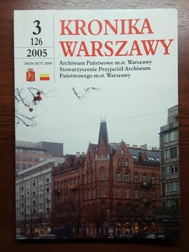 KRONIKA WARSZAWY Nr 3/2005