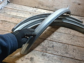 СТАРЫЙ ВИНТАЖНЫЙ ВЕЛОСИПЕД ПЕРЕДНЕЕ КРЫЛО МЕТАЛЛИЧЕСКОЕ ПЕРЕДНЕЕ НОВОЕ 63см