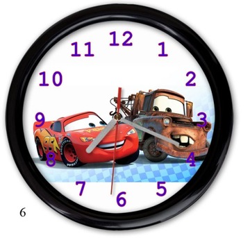 НАСТЕННЫЕ ЧАСЫ PL CARS CARS МАШИНКА для детей PL