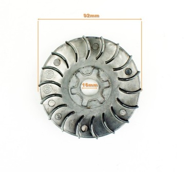 WARIATOR - SPRZĘGŁO PRZÓD KOMPLET 2T śr. sw. 21mm, wał korbowy 16mm KEEWAY