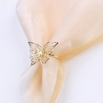 Обручальные кольца, зажим для настольных салфеток