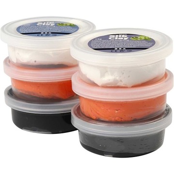 SAMOUTWARDZALNA MASA SILK CLAY 6x14g HALLOWEEN