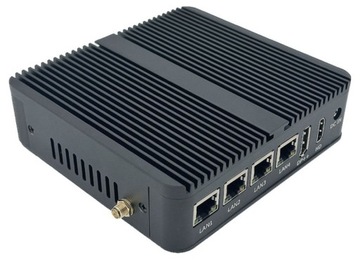 Промышленный мини-ПК без вентилятора M4 4x LAN COM DP-маршрутизатор Pfsense VPN Межсетевой экран
