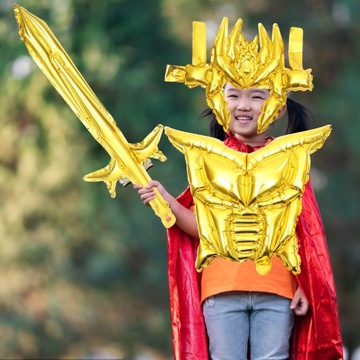 Рыцарь-солдат косплей воздушный шар костюм на Хэллоуин