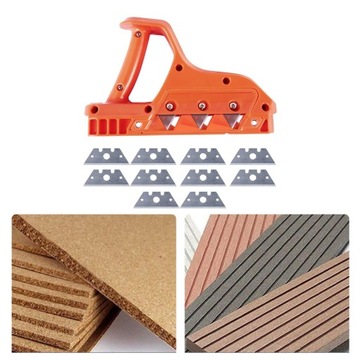 Тройной строгальный инструмент для отделки кромок. Ручной инструмент для резки артефактов под углом 45 градусов.