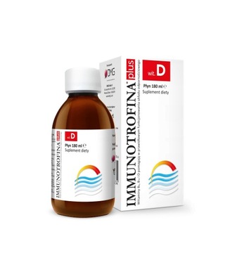 Immunotrofina plus witamin D płyn, 180 ml