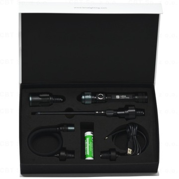 АККУМУЛЯТОРНЫЙ ФОНАРЬ USB-ИНСПЕКЦИОННАЯ ЛАМПА НА 4 КОНЦА 385LM 2 АККУМУЛЯТОРА