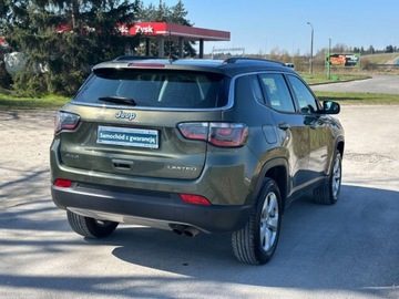Jeep Compass II SUV 1.4 Multiair 170KM 2018 Jeep Compass Raty juz od 1200ZL Navi Radar Automat 170KM Skora full opcja, zdjęcie 12