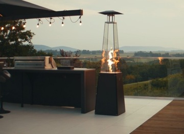 Стальной газовый обогреватель Umbrella BS 12 кВт Комплект