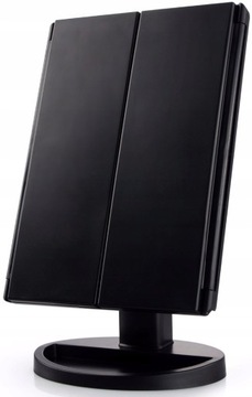 Зеркало для макияжа со светодиодной подсветкой, косметическое стоячее, 3Х УВЕЛИЧЕНИЕ!