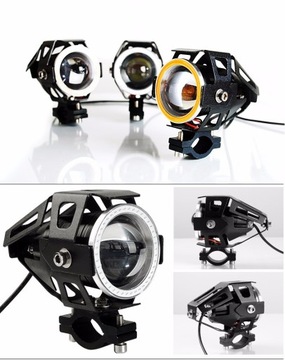 ФАРЫ U7 LED CREE КОЛЬЦЕВАЯ ЛАМПА МОТОЦИКЛ 2 шт.