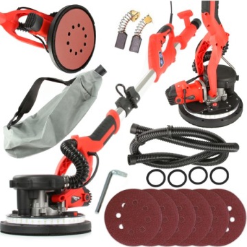 ШЛИФОВКА ЖИРАФ ДЛЯ ШТУКАТУРКИ ПОЛОВ ШТУКАТУРКИ СТЕН СВЕТОДИОДНАЯ СУМКА + БУМАГА 2000ВТ