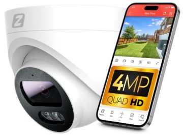 Vnitřní Ip kamera PoE 4MPx 4MP 20M Ir 3.6 mm Audio
