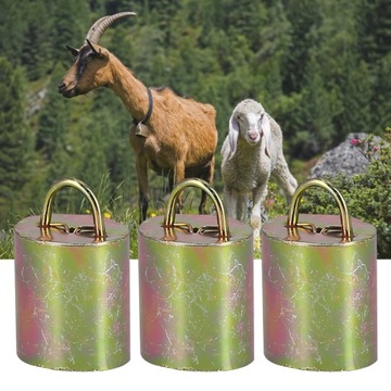 Колокол для скота из сплава, 3 шт.