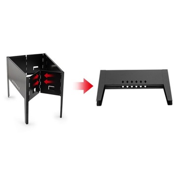 Гриль Складной портативный легкий гриль для курильщика