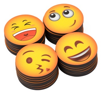 МАГНИТЫ НА ХОЛОДИЛЬНИК ЭМОЦИИ УЛЫБКИ 28 шт.