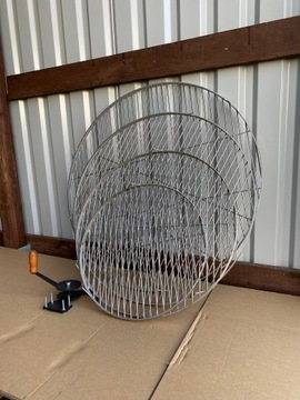 Гриль, решетка нержавеющая, 80 см, камин, 80 см, катушка