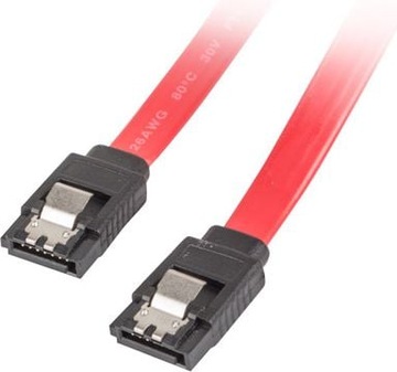 SATA SATA, 0.5m, Czerwony (CASASA14CU0050R)