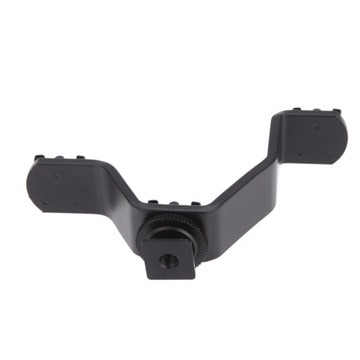 Двойной монтажный кронштейн Hot Shoe V для видеоламп