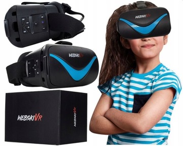 Очки VR 3D для телефона + наушники с дистанционным управлением