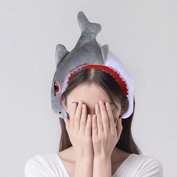 Kreatywna opaska na głowę Cosplay nakrycia głowy fryzura B