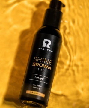 Olejek do opalania ByRokko Shine Brown 0 SPF 190 ml