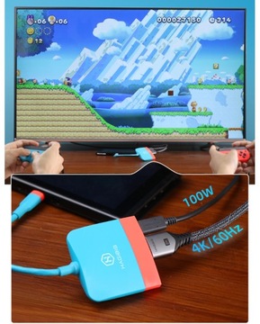 Док-станция HDMI USB ТВ Nintendo Switch