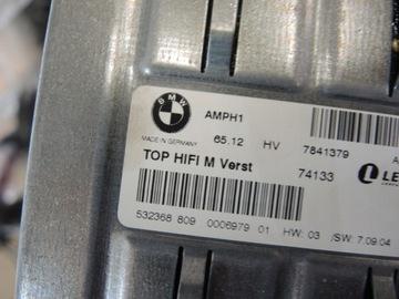 BMW E63 M6 КОМПЛЕКТ ДИНАМИКОВ, УСИЛИТЕЛЬ 7838905.01