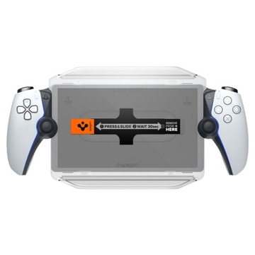 SZKŁO SPIGEN GLAS.TR EZ FIT SONY PLAYSTATION PORTAL Z RAMKĄ MONTAŻOWĄ