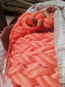 Lina cumownicza,pleciona 110m, śr.100mm