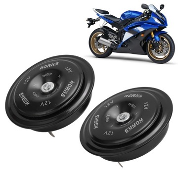 2 szt. 110DB samochodowy elektryczny róg pneumatyczny wodoodporny głośnik