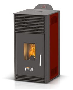 Piec na pelet piecyk kominek pellet 10 kW solidny
