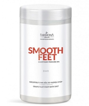 SMOOTH FEET Grejpfrutowa SÓL DO KĄPIELI STÓP 1500g