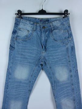 Airwalk proste spodnie dżins 32S pas 80 cm