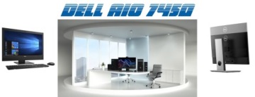 Dell 7450 «Все в одном» Core i3 23,8 дюйма, FullHD, 16/240 SSD, моноблок, камера Windows 11Pro
