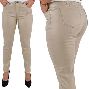 # БРЮКИ ЖЕНСКИЕ УТЕПЛЕННЫЕ - ВОШЕННАЯ КОЖА Push-Up #