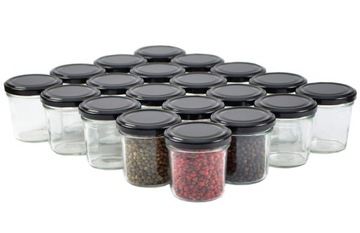 20x Słoik Do Świec 120 ml Słoik Szklany Do Świec Do Dżemów Do Żywności