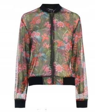 NOWA Bluza rozpinana Damska Floral Golddigga S