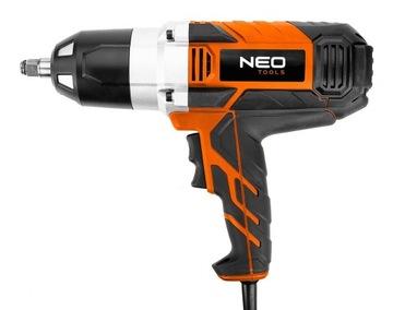 NEO Tools УДАРНЫЙ КЛЮЧ 950 Нм, 1020 Вт, ГОЛОВКИ 1/2 ДЮЙМА