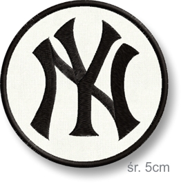 NASZYWKA termo naszywki- NY New York 5 cm HAFT