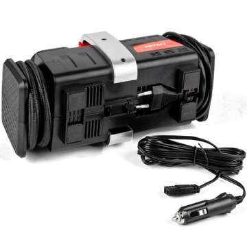 МОЩНЫЙ 12V 230V АВТОМОБИЛЬНЫЙ КОМПРЕССОР КОЛЕСА НАСОС КОМПРЕССОР + СОВЕТЫ