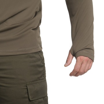 Koszulka termoaktywna z długim rękawem Mil-Tec Tactical D/R olive XXL