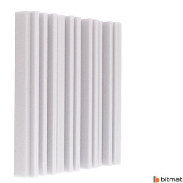 Gąbka akustyczna panel ścienny EQUALIZER jasnoszary stonowany kolor 7cm