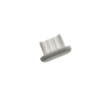 Zaślepka gniazda USB-B / micro USB / micro-B biała