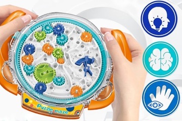 ПОДАРОЧНАЯ ИГРУШКА ОБРАЗОВАТЕЛЬНАЯ ИГРА НАВЫКОВ ЛОГИЧЕСКАЯ ИГРУШКА Лабиринт